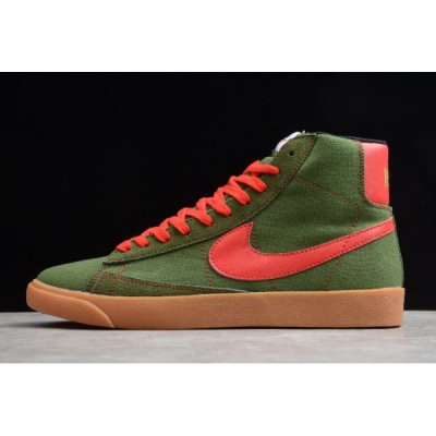 Nike Blazer Mid Qs Hh Army Yeşil Kaykay Ayakkabı Türkiye - XD3N2EVZ